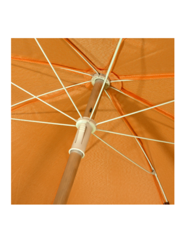 Sombrilla 80 X 80 Pvc/aluminio Naranja Gsl0426 Botafogo