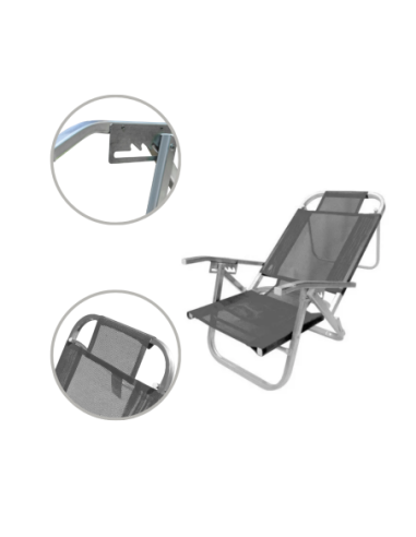 Silla Copacabana Gris Botafogo