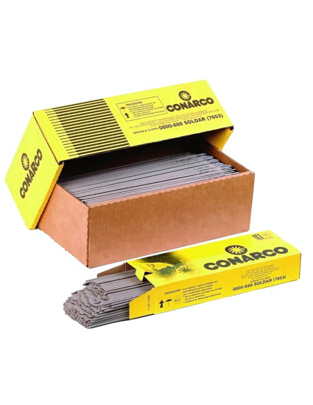 Electrodo Conarco E7018 3.25 Mm Punta Verde 303533 Conarco