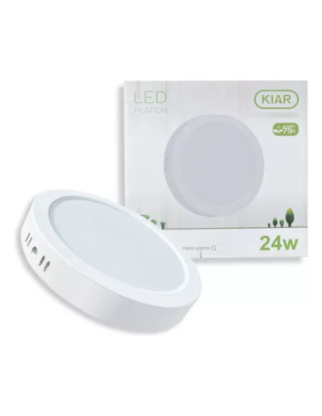 Plafon Redondo Calido 24 W (ler244000) Kiar