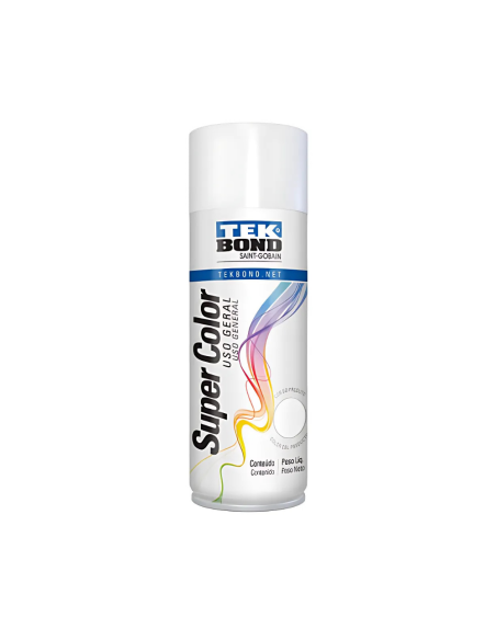 Pintura En Aerosol Blanco Mate 200 Ml Tekbond