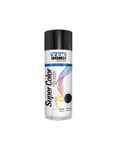 Pintura En Aerosol Negro Brillante 200 Ml Tekbond
