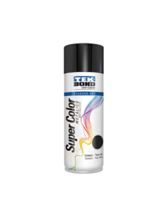 Pintura En Aerosol Negro Metalizado 200 Ml Tekbond