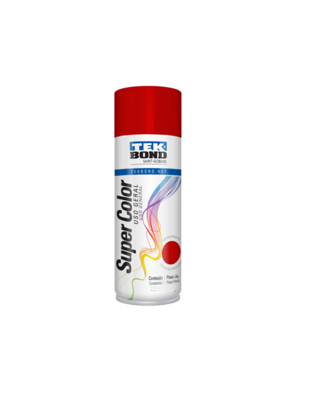 Pintura En Aerosol Rojo 200 Ml Tekbond