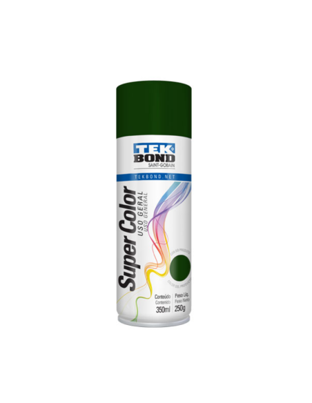 Pintura En Aerosol Verde 200 Ml Tekbond