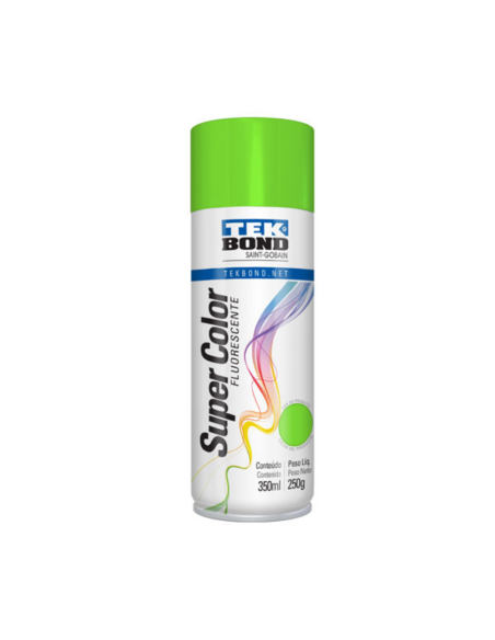 Pintura En Aerosol Verde Fluor 200 Ml Tekbond Pintura En Aerosol Verde Fluor 200 Ml Tekbond