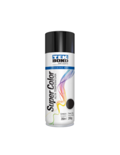 Pintura En Aerosol Alta Temperatura Negro Brillante 350 Ml Tekbond