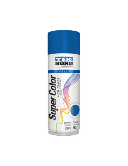 Pintura En Aerosol Azul 350 Ml Tekbond