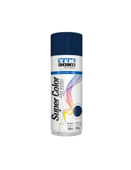 Pintura En Aerosol Azul Oscuro 350 Ml Tekbond