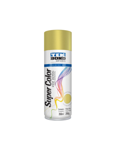 Pintura En Aerosol Dorado 350 Ml Tekbond