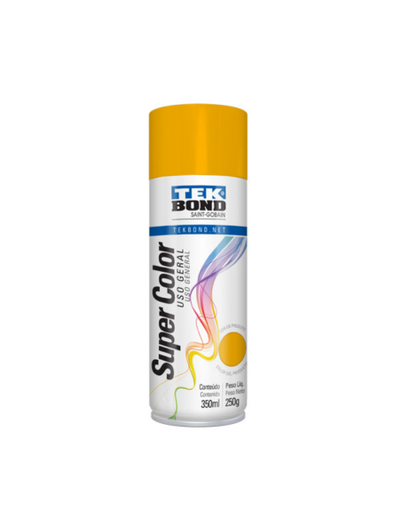 Pintura En Aerosol Naranja 350 Ml Tekbond