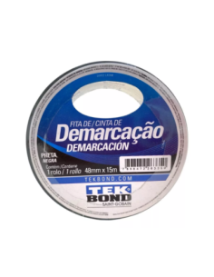 Cinta Demarcacion Negra 48 X 15 Tekbond