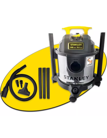 Aspiradora 15 L 1300 W Sl19301-4b Stanley Aspiradora 15 L 1300 W Sl19301-4b Stanley