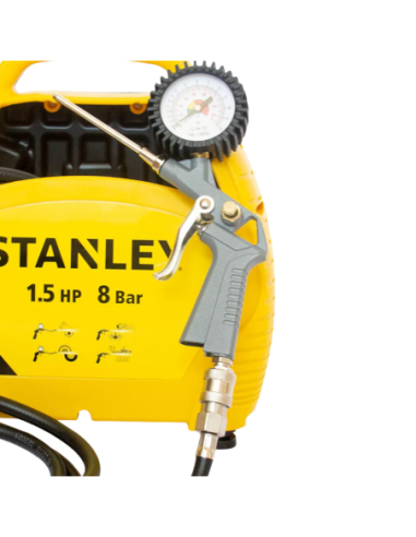 Compresor Sin Tanque 1.5 Hp + Kit 8215190stc595_ Stanley