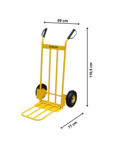 Carro De Acero Doble Plataforma 200 Kg Sxwtc-ht535 Stanley 2