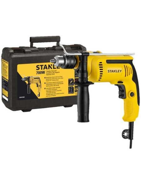Taladro Percutor 700 W Con Maletin Sdh700k-ar Stanley Taladro Percutor 700 W Con Maletin Sdh700k-ar Stanley