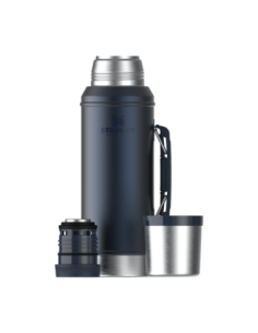 Termo Clasico 950 Ml Con Manija Y Tapon Cebador Nightfall 10-10148-006 Stanley 2