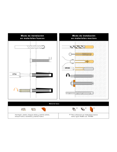 Anclaje Quimico Sifcon 280 Ml Cpsa