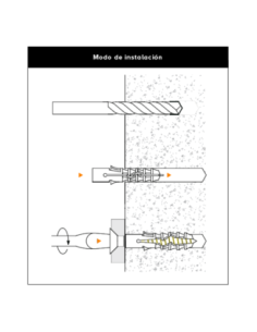 Taco Nylon 8x40 Con Tope Granel X 3000 Cpsa 2