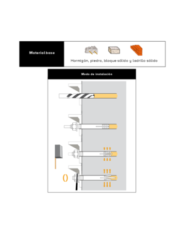 Taco Metalico Cp-gm/mr 10  X Unidad 70030