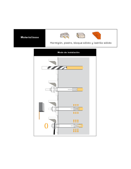 Taco Metalico Cp-gm/mr 10  X Unidad 70030