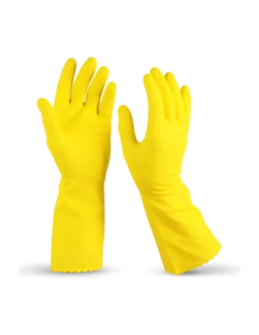 Guante Latex Domestico Amarillo Talle 10 300950734404 Steel Pro