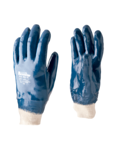 Guante Nitrilo Puno Tejido Azul 301000840198 Steel Pro