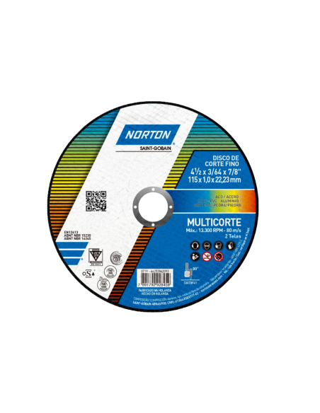 Disco Multicorte T41 115x1.0 Norton