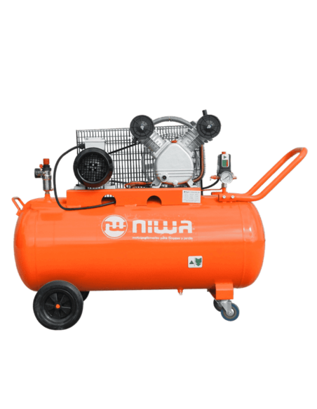 Compresor Correa 3 Hp 150 L Monofasico Acw150 Niwa Compresor Correa 3 Hp 150 L Monofasico Acw150 Niwa