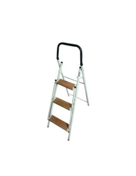 Escalera N 3 Peldano De Madera Metalurgica Fs Escalera N 3 Peldano De Madera Metalurgica Fs
