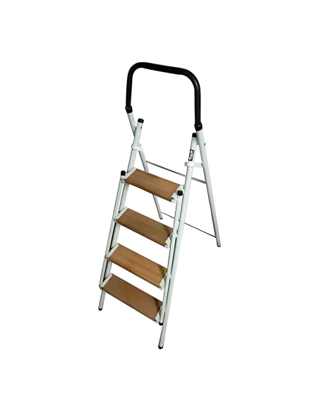 Escalera N 4 Peldano De Madera Metalurgica Fs Escalera N 4 Peldano De Madera Metalurgica Fs