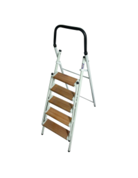 Escalera N 5 Peldano De Madera Metalurgica Fs Escalera N 5 Peldano De Madera Metalurgica Fs