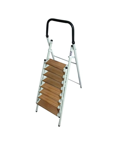 Escalera N 8 Peldano De Madera Metalurgica Fs Escalera N 8 Peldano De Madera Metalurgica Fs
