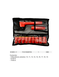 Set De Herramientas Aisladas 11 Piezas S1000v-11 Bahco