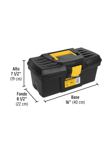 Caja Plastica Largo 41 Cm (16) 20532 Truper