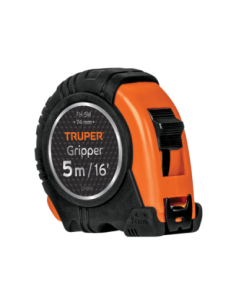 Cinta Metrica Gripper Contra Impacto 5 Mts Ancho 19mm 14578 Truper
