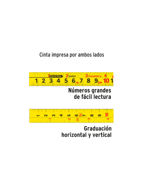Cinta Metrica Gripper Contra Impacto 5 Mts Ancho 19mm 14578 Truper Cinta Metrica Gripper Contra Impacto 5 Mts Ancho 19mm 14578 Truper