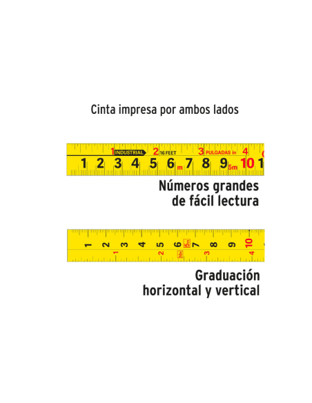 Cinta Metrica Auto Lock 5 Mts Ancho 19mm 10747 Truper Cinta Metrica Auto Lock 5 Mts Ancho 19mm 10747 Truper