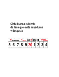 Cinta Metrica Display Box X 24 U De 3 Mts Ancho 13mm 21607 Truper 2