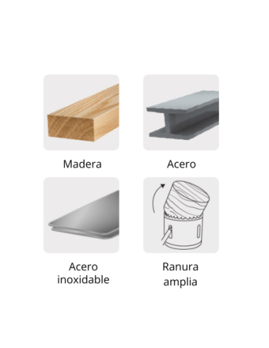 Juego De 11 Sierras Copa Bimetal + 2 Mandriles En Estuche 15411 Truper