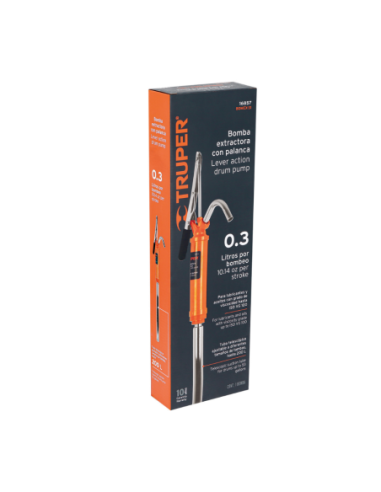 Bomba Manual Para Extraccion Aceite A Palanca 0.3 L X Bombeo 16857 Truper