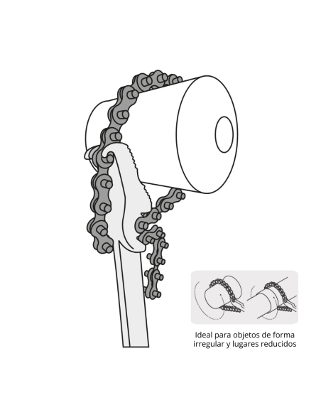 Llave Universal Con Cadena De 45 Cm 15515 Truper Llave Universal Con Cadena De 45 Cm 15515 Truper