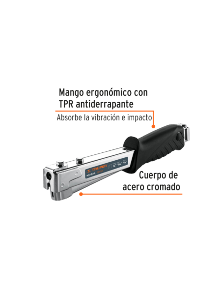 Engrapadora Tipo Martillo Uso Pesado 100334 Truper