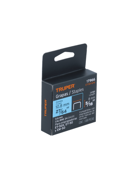 Grampa De 8mm (5/16) 1000 U 17966 Truper