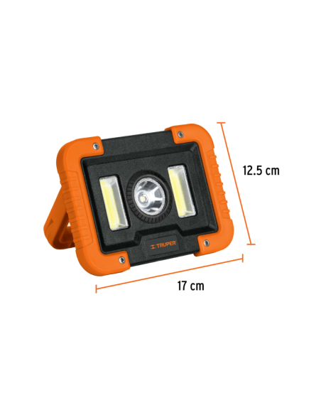 Lampara Led Trabajo Recargable 1600 Lm Alcance 220 M 14631 Truper Lampara Led Trabajo Recargable 1600 Lm Alcance 220 M 14631 Truper