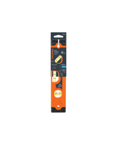 Nivel Torpedo Magnetico Plastico 23 Cm 3 Gotas 11223 Truper