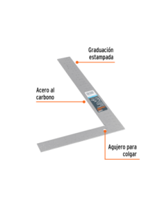 Escuadra Albanil 20 Cm X 30 Cm 14386 Truper 2