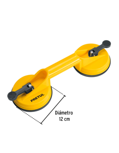 Ventosa Doble De Plastico Para Vidrio 23051 Truper