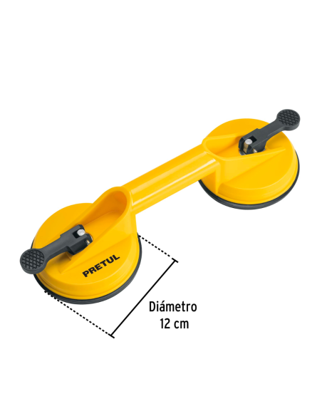 Ventosa Doble De Plastico Para Vidrio 23051 Truper Ventosa Doble De Plastico Para Vidrio 23051 Truper