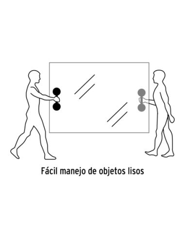 Ventosa Doble De Plastico Para Vidrio 23051 Truper